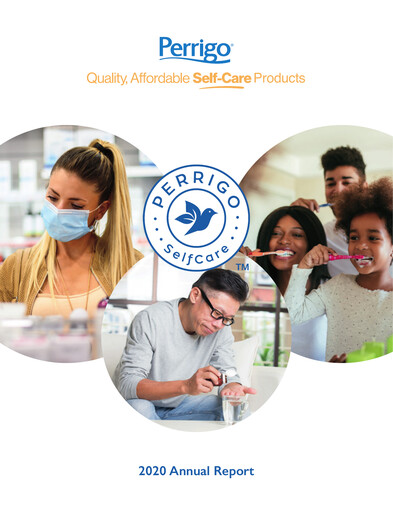 Thumbnail Perrigo Annual Report 2020