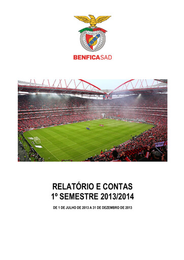 Thumbnail Sport Lisboa e Benfica Half-year Report 2013-h1