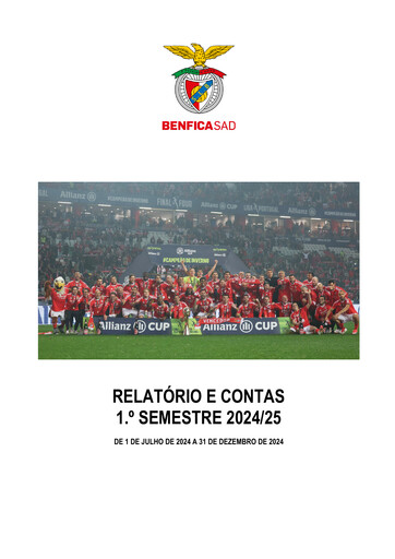 Thumbnail Sport Lisboa e Benfica Half-year Report 2024-h1