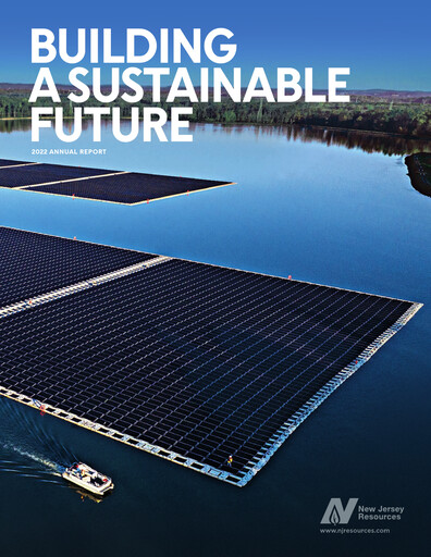 Thumbnail New Jersey Resources Annual Report 2022