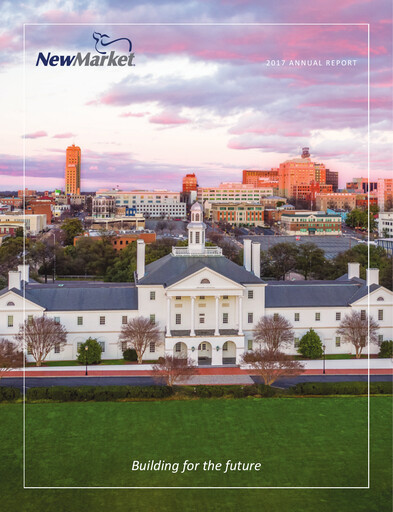 Thumbnail NewMarket Corp Annual Report 2017