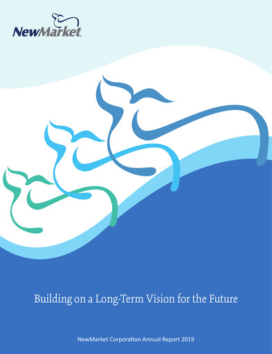 Thumbnail NewMarket Corp Annual Report 2019