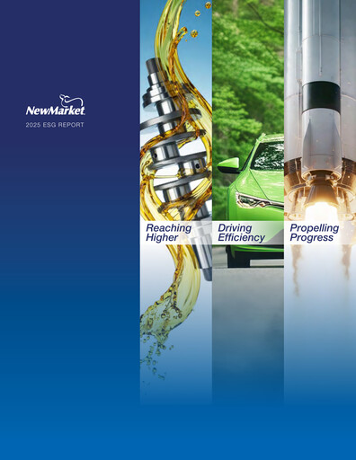 Thumbnail NewMarket Corp ESG Report 2025