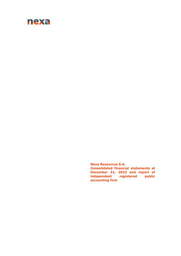 Thumbnail Nexa Resources Financial Statement 2023