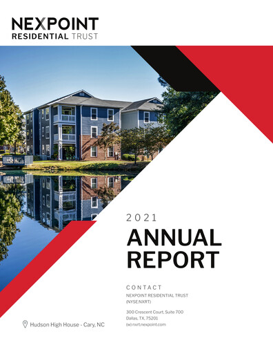 Thumbnail NexPoint Residential Trust Annual Report 2021