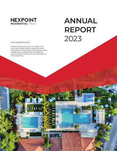 Thumbnail NexPoint Residential Trust Annual Report 2023