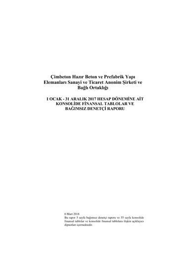 Thumbnail Cimbeton Financial Statement 2017