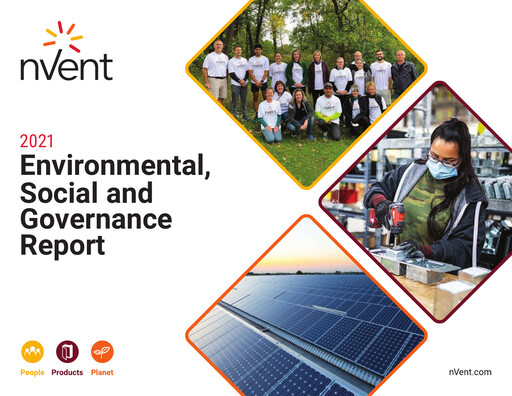 Thumbnail nVent Electric ESG Report 2021