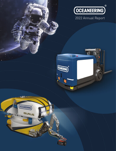 Thumbnail Oceaneering International
 Annual Report 2022