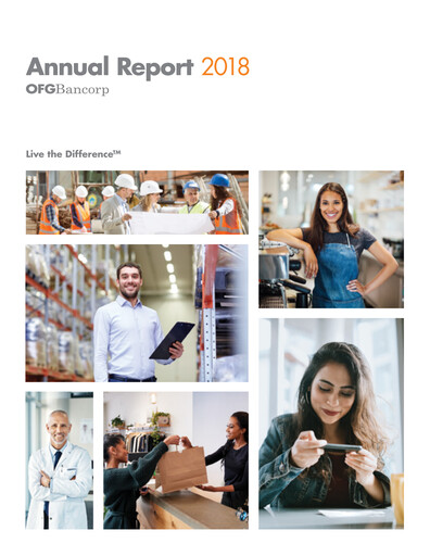 Miniature OFG Bancorp
 Rapport annuel 2018