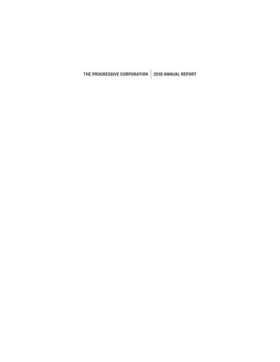 Thumbnail Progressive Annual Report 2018