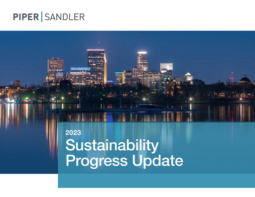 Thumbnail Piper Sandler
 Sustainability Report 2023
