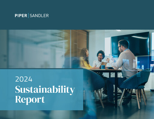Thumbnail Piper Sandler
 Sustainability Report 2024