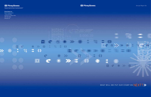 Vorschaubild Pitney Bowes Jahresbericht 2006