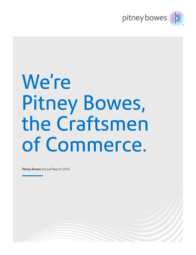 Vorschaubild Pitney Bowes Jahresbericht 2015