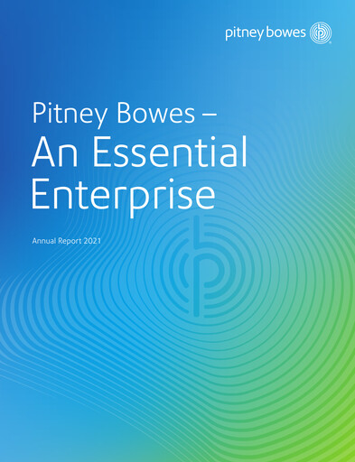 Vorschaubild Pitney Bowes Jahresbericht 2021