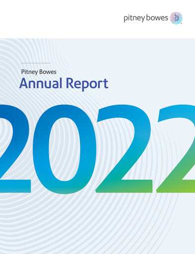 Vorschaubild Pitney Bowes Jahresbericht 2022