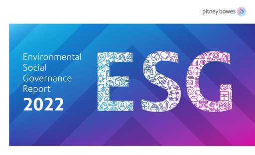 Vorschaubild Pitney Bowes ESG-Bericht 2022