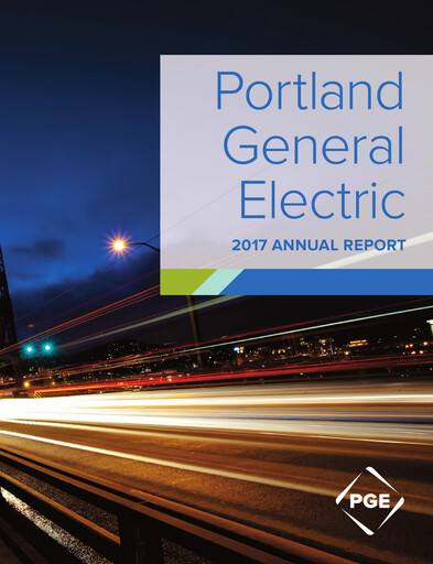 Vorschaubild Portland General Electric
 Jahresbericht 2017