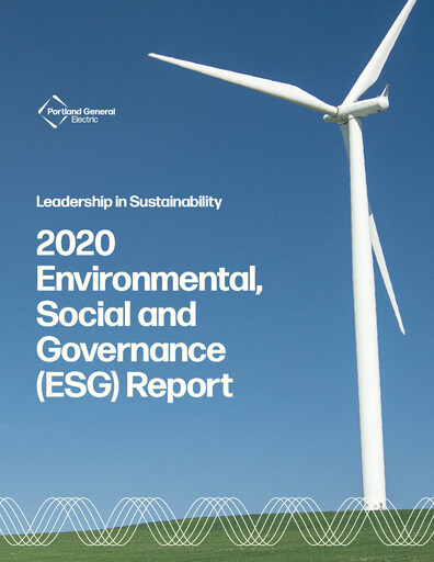 Vorschaubild Portland General Electric
 ESG-Bericht 2020