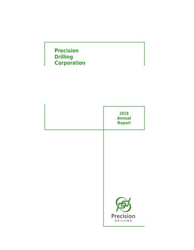 Thumbnail Precision Drilling Corporation Annual Report 2018