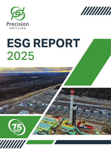 Thumbnail Precision Drilling Corporation ESG Report 2025