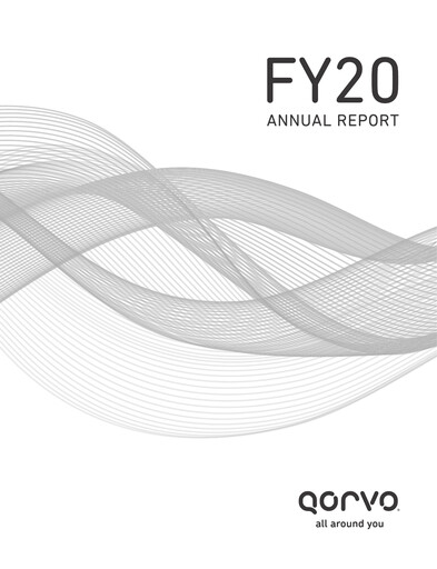 Miniature Qorvo
 Rapport annuel 2019-2020