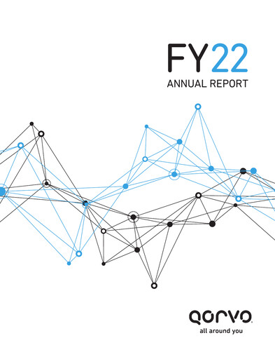 Miniature Qorvo
 Rapport annuel 2021-2022