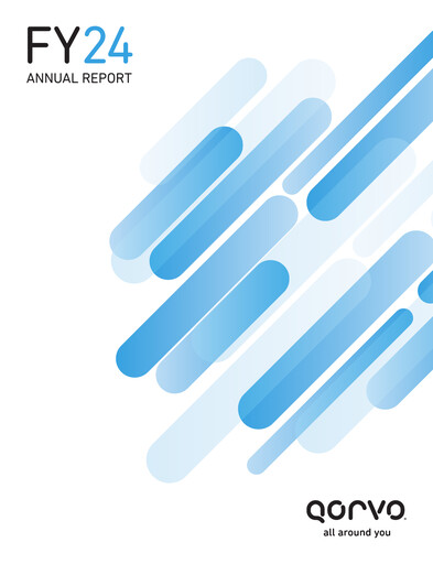 Miniature Qorvo
 Rapport annuel 2023-2024