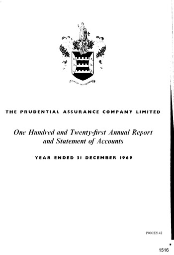 Thumbnail Prudential Annual Report 1969