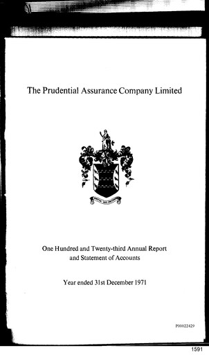 Thumbnail Prudential Annual Report 1971