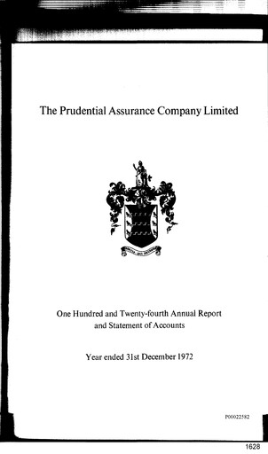 Thumbnail Prudential Annual Report 1972