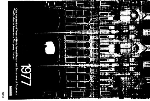 Thumbnail Prudential Annual Report 1977