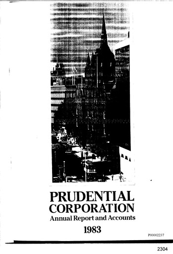 Thumbnail Prudential Annual Report 1983