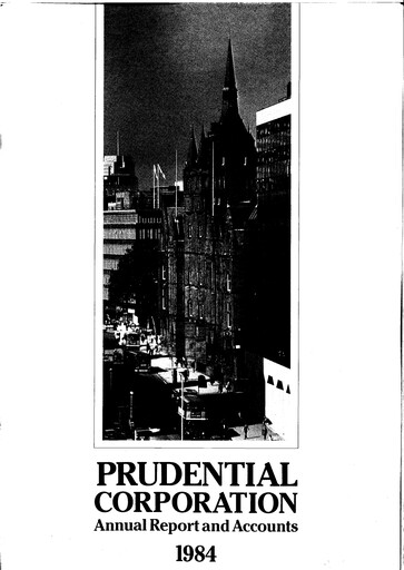 Thumbnail Prudential Annual Report 1984
