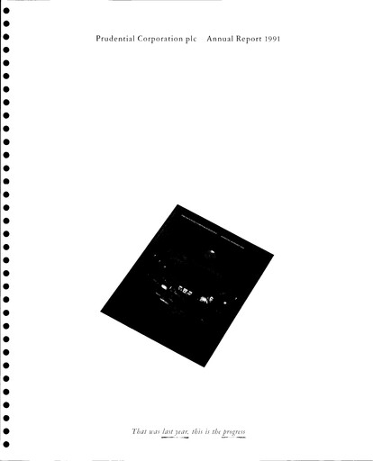 Thumbnail Prudential Annual Report 1991