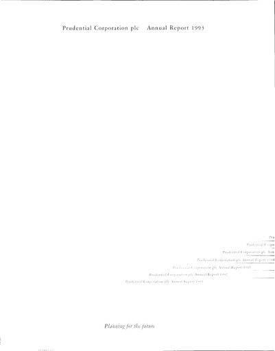 Thumbnail Prudential Annual Report 1993