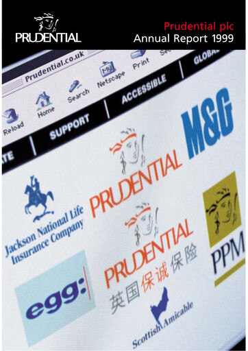 Thumbnail Prudential Annual Report 1999