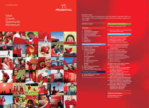 Thumbnail Prudential Annual Report 2006