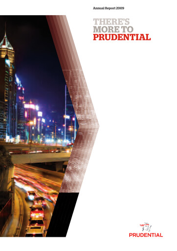 Thumbnail Prudential Annual Report 2009