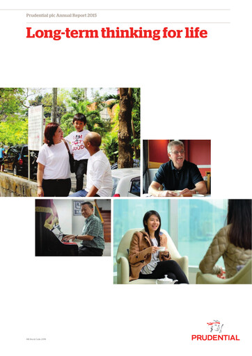 Thumbnail Prudential Annual Report 2015