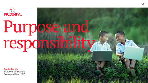 Thumbnail Prudential ESG Report 2020