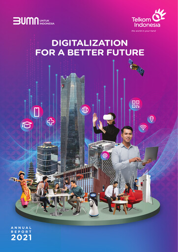 Thumbnail Telkom Indonesia Annual Report 2021