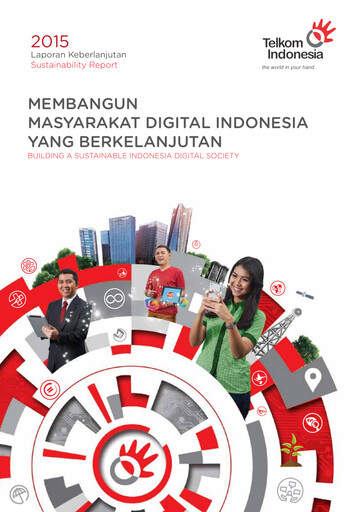 Miniature Telkom Indonesia Rapport de durabilité 2015
