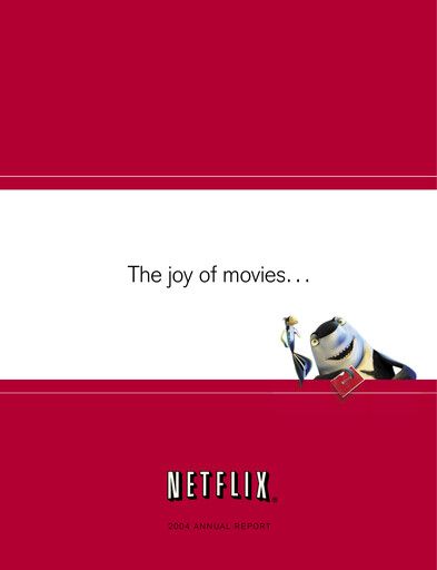 Vorschaubild Netflix Jahresbericht 2004