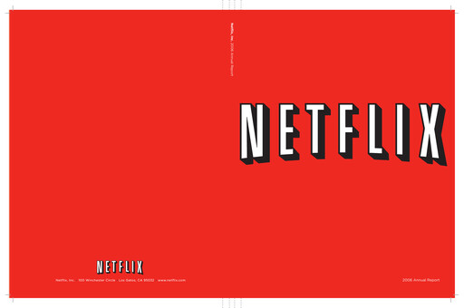 Vorschaubild Netflix Jahresbericht 2006