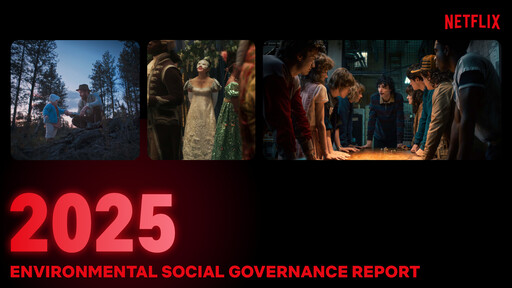 Thumbnail Netflix ESG Report 2025