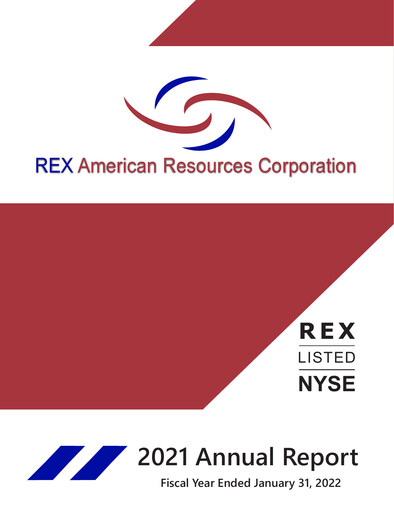 Vorschaubild REX American Resources
 Jahresbericht 2021