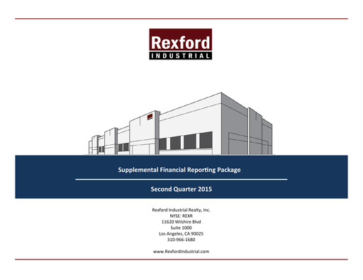 Thumbnail Rexford Industrial Quarterly Report 2015-q2