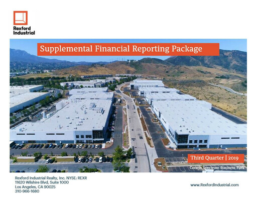 Thumbnail Rexford Industrial Quarterly Report 2019-q3